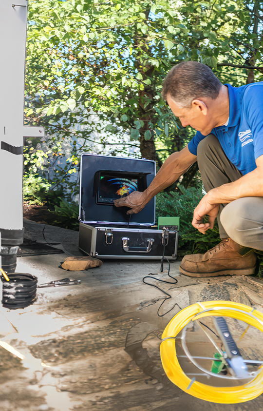 Downspout-Drain-French-Drain-Camera-Inspection