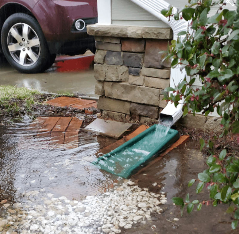 Drain Run #5-Downspout Runoff - Drain Designs